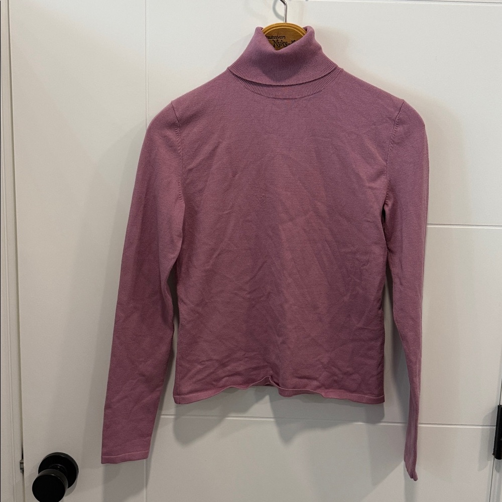Babaton Mauve Turtleneck Sweater size small